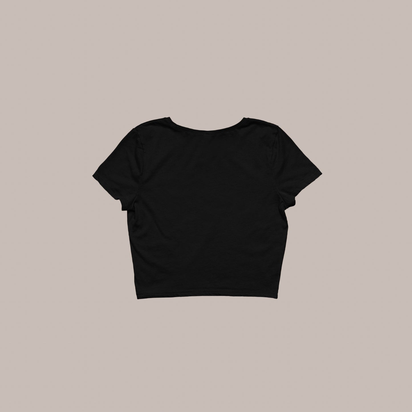 Can’t. Too Awkward (Embroidery Baby Tee) (240 GSM premium) (BLACK)