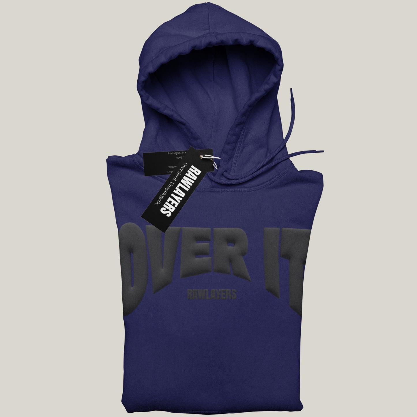OVER IT.® Oversized Hoodie-NAVY BLUE
