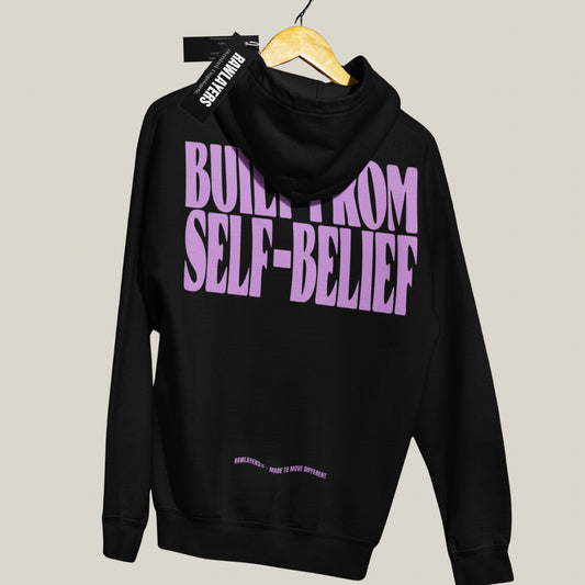 INVEST IN MYSELF – Oversized Hoodie-BLACK