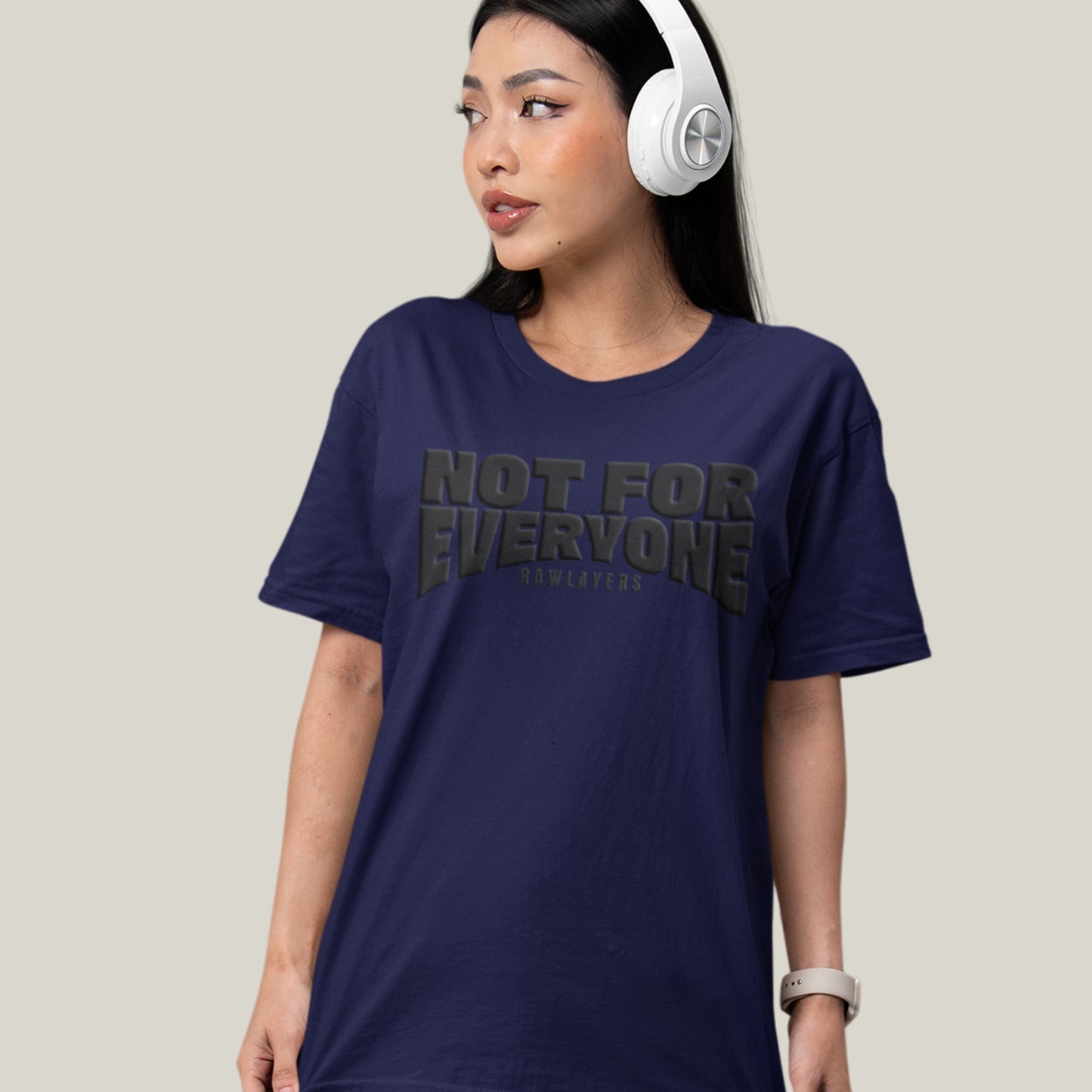 NOT FOR EVERYONE® Oversized T-Shirt-ROYAL BLUE