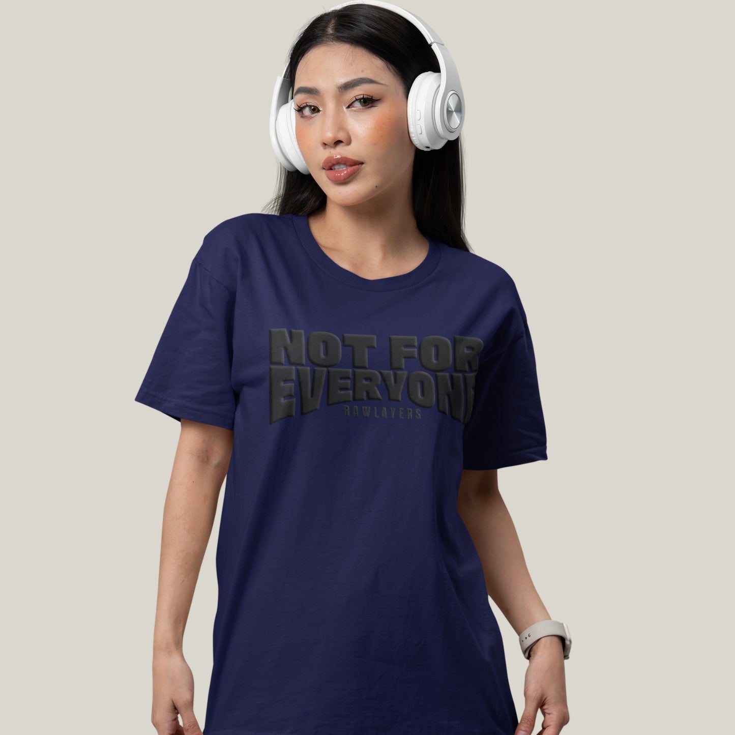 NOT FOR EVERYONE® Oversized T-Shirt-ROYAL BLUE
