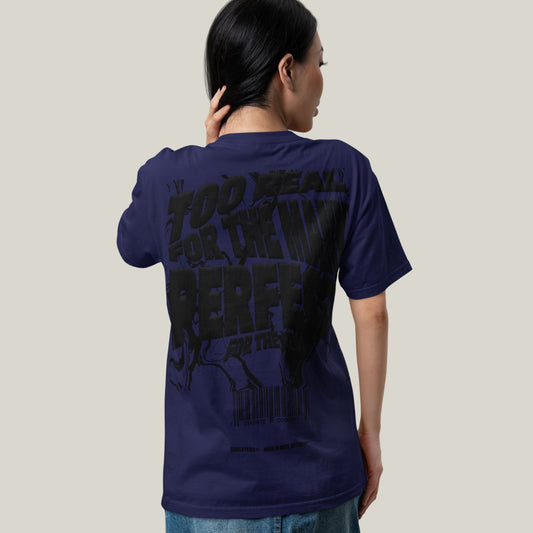 NOT FOR EVERYONE® Oversized T-Shirt-ROYAL BLUE