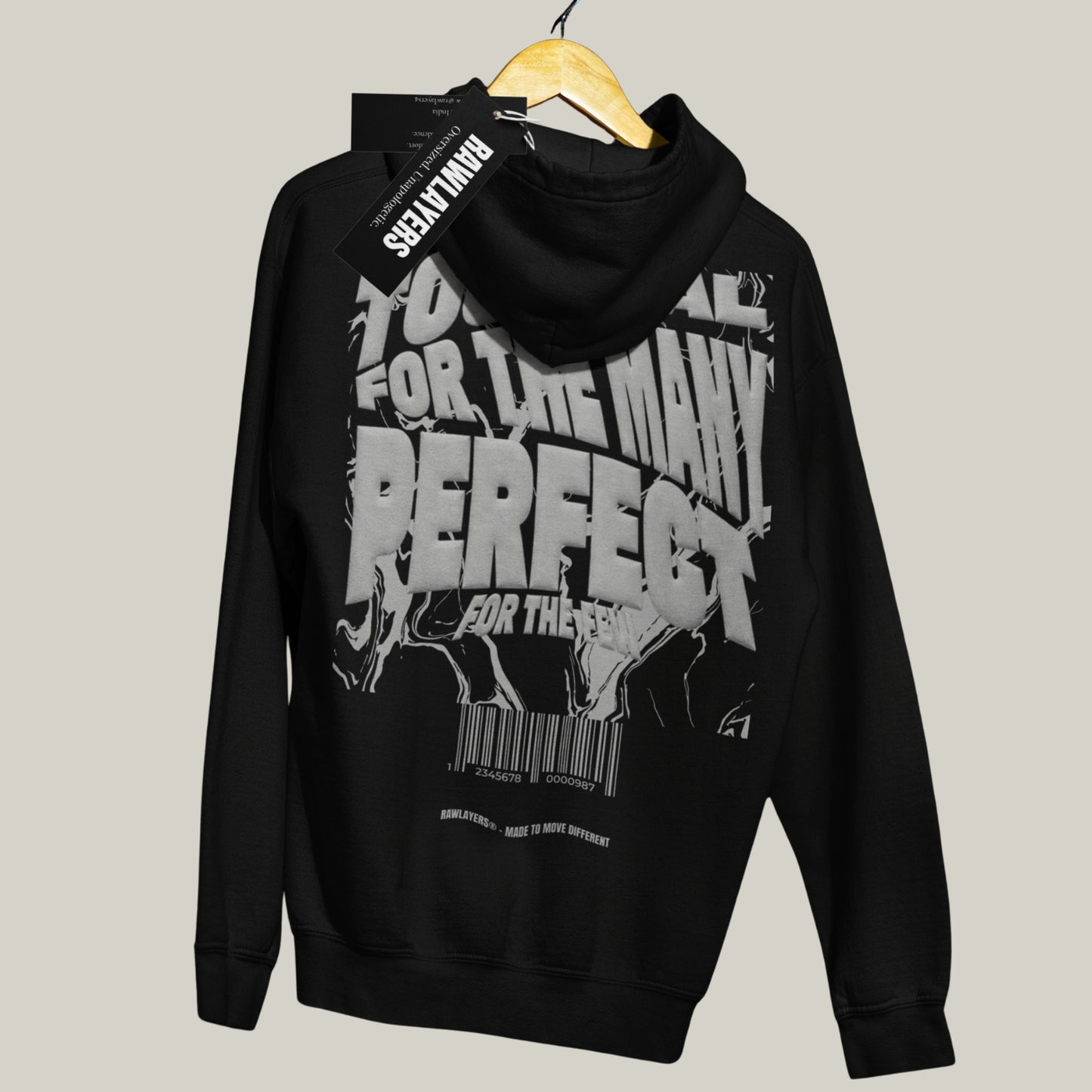 NOT FOR EVERYONE – Oversized Hoodie-Black