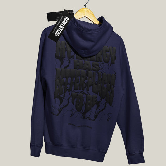 OVER IT.® Oversized Hoodie-NAVY BLUE