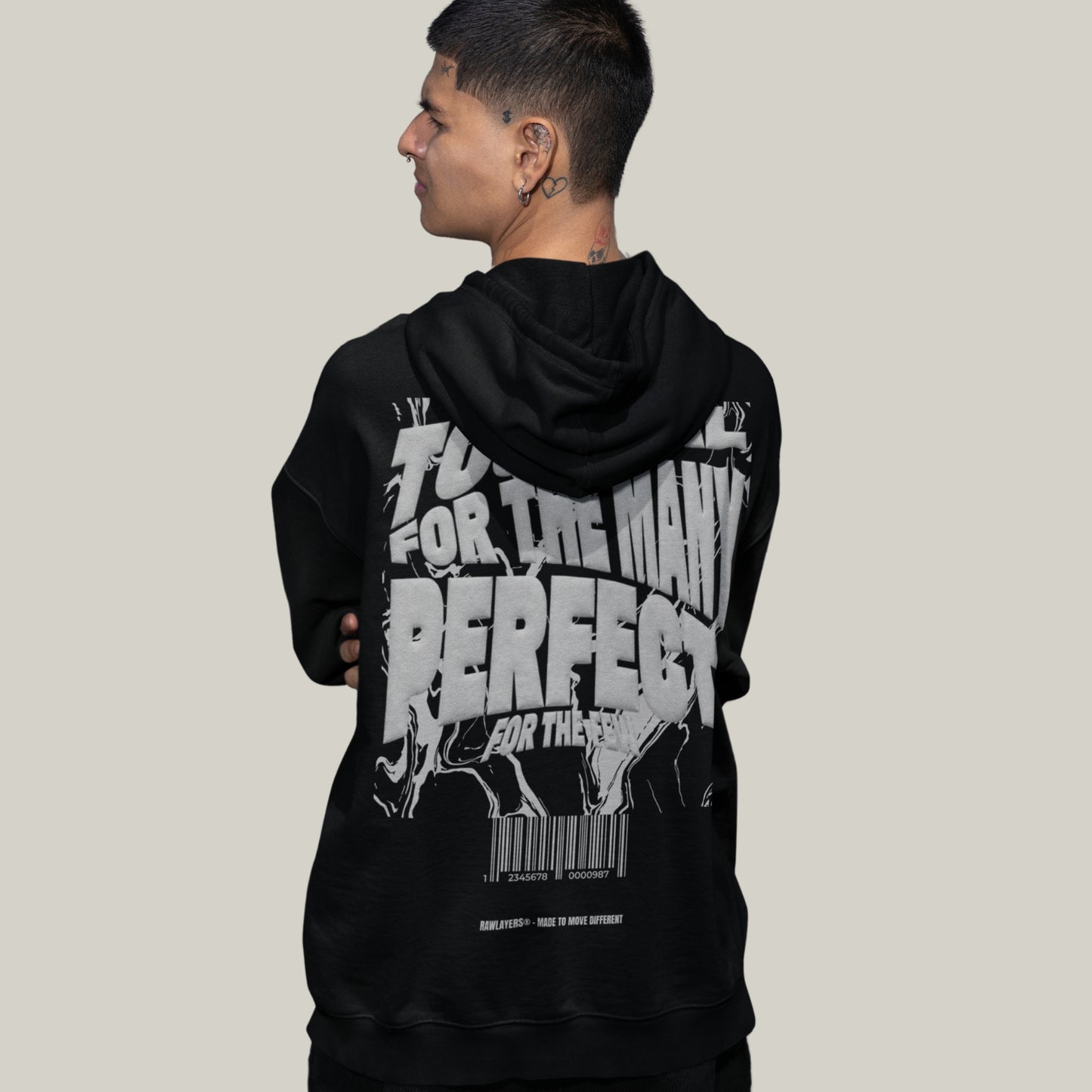 NOT FOR EVERYONE – Oversized Hoodie-Black