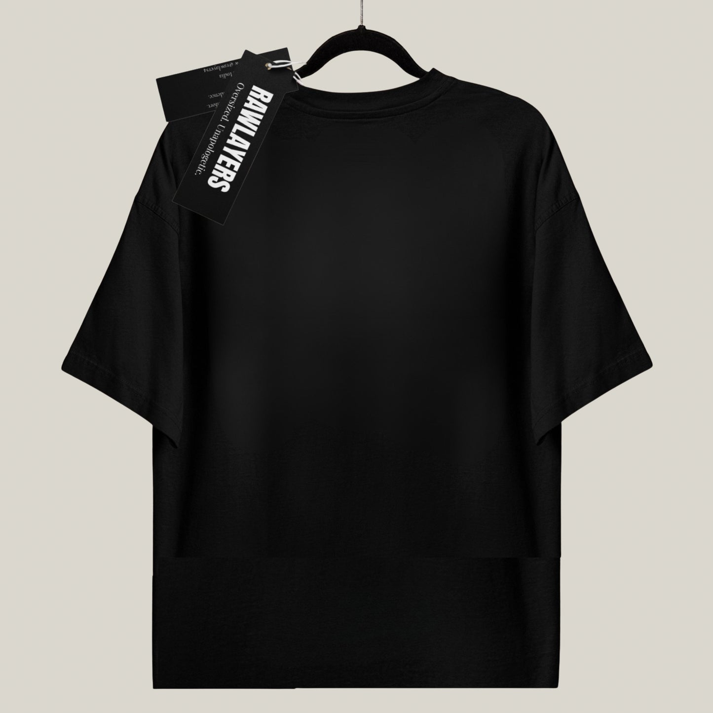 NOT APPROACHABLE – Oversized T-shirt-Black